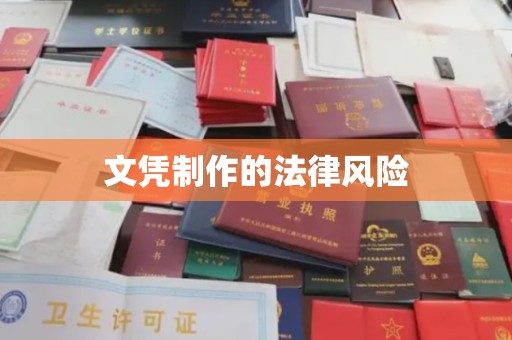 漳州文凭制作的法律风险