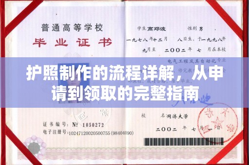 漳州护照制作的流程详解，从申请到领取的完整指南