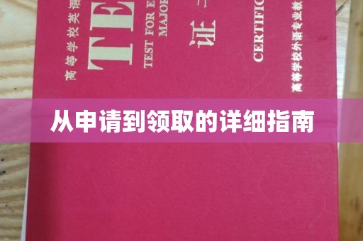 漳州从申请到领取的详细指南
