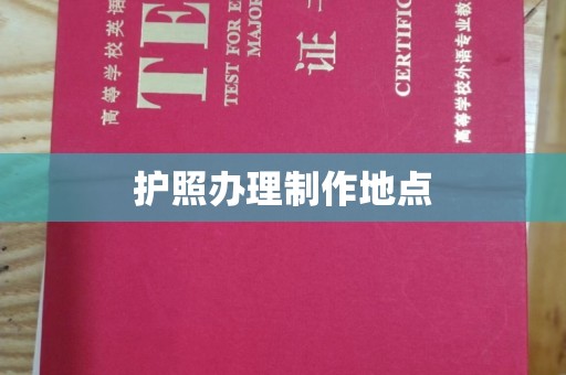 漳州护照办理制作地点