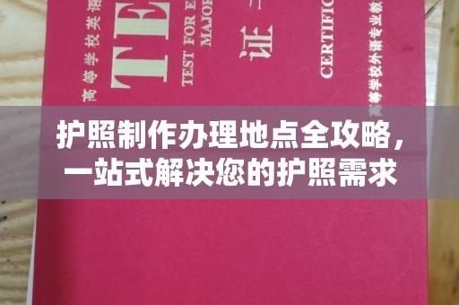 漳州护照制作办理地点全攻略，一站式解决您的护照需求