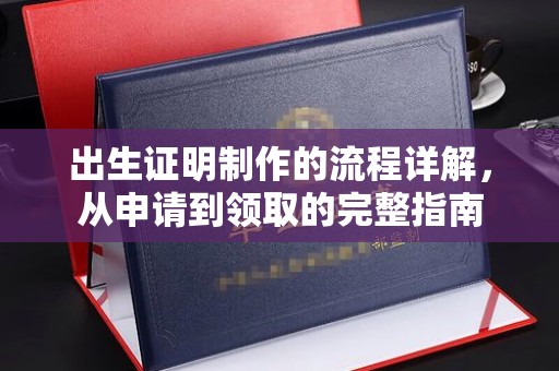漳州出生证明制作的流程详解，从申请到领取的完整指南
