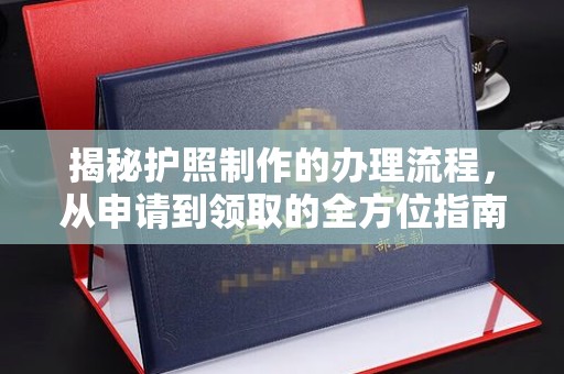 漳州揭秘护照制作的办理流程，从申请到领取的全方位指南