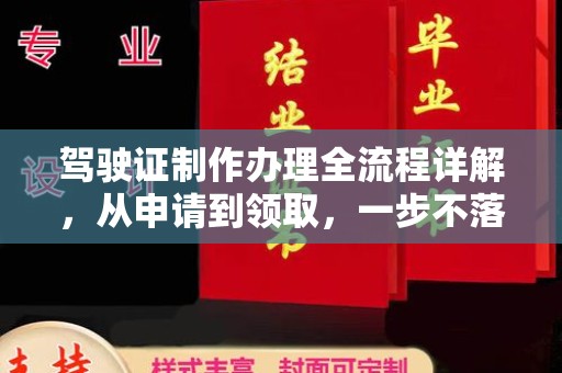 漳州驾驶证制作办理全流程详解，从申请到领取，一步不落