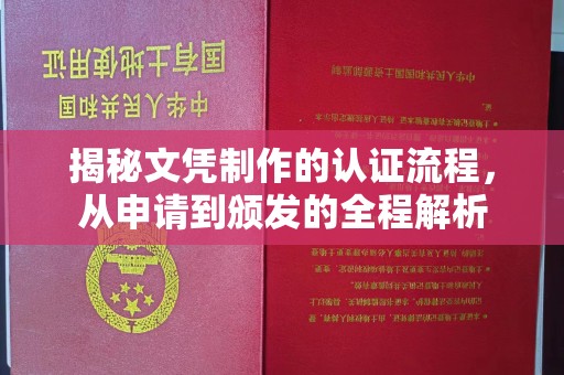 漳州揭秘文凭制作的认证流程，从申请到颁发的全程解析